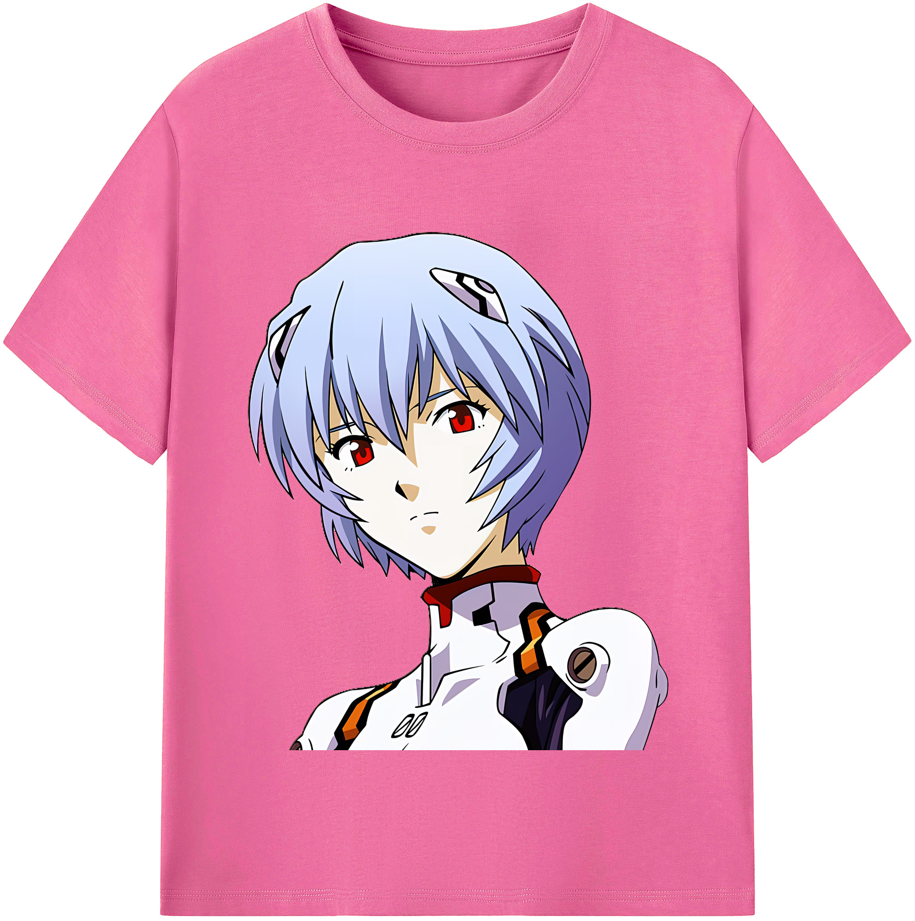 （画像用） EVA 新世紀エヴァンゲリオン レディースカジュアルプリントTシャツ（綿100％）